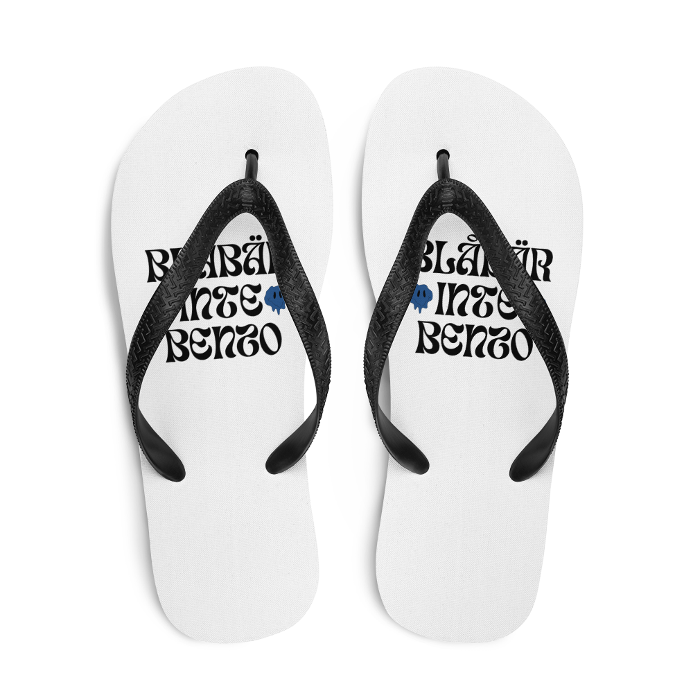 Flip-Flops: blåbär inte Benzo
