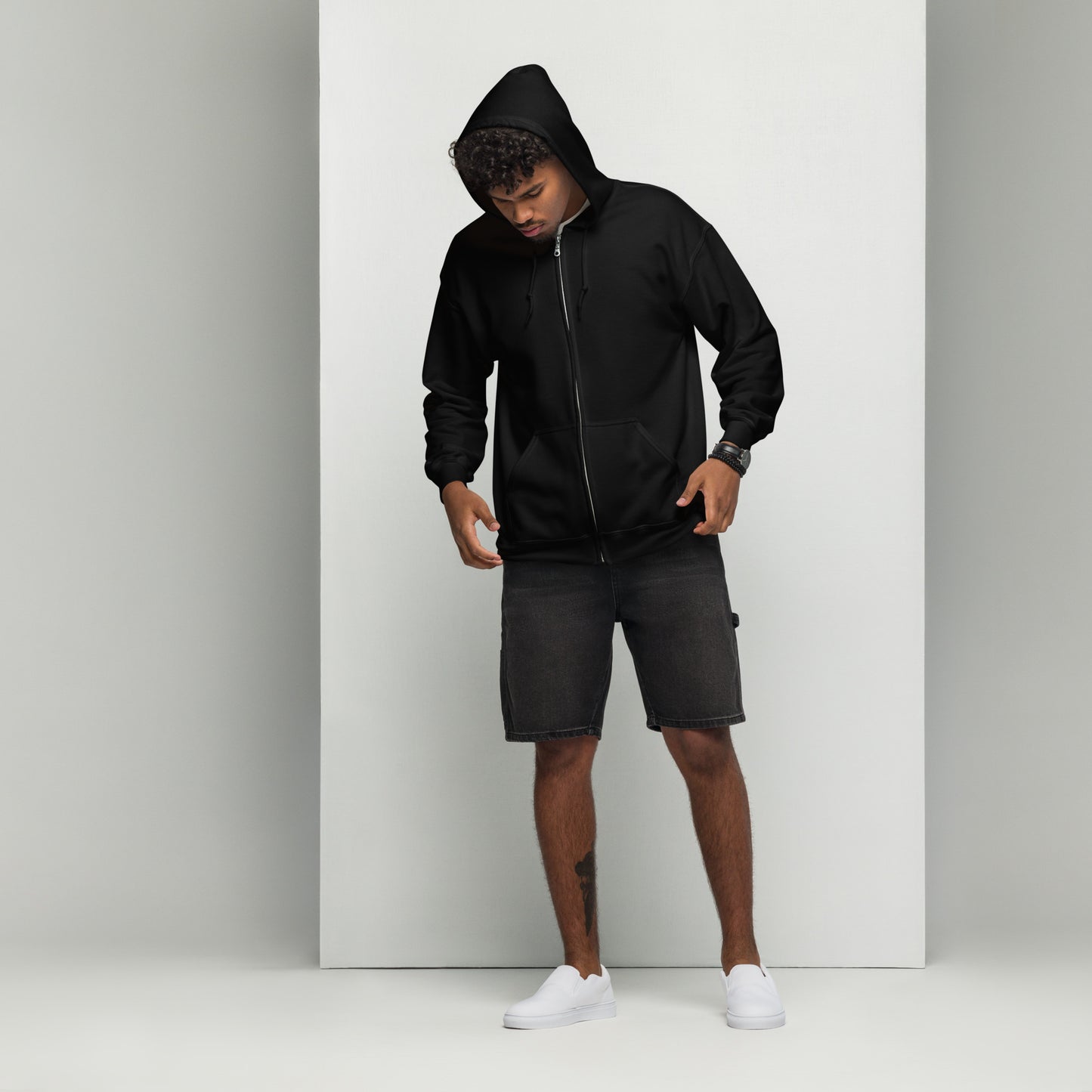 Hoodie, "jag gillar blåbär men inte Benzo"