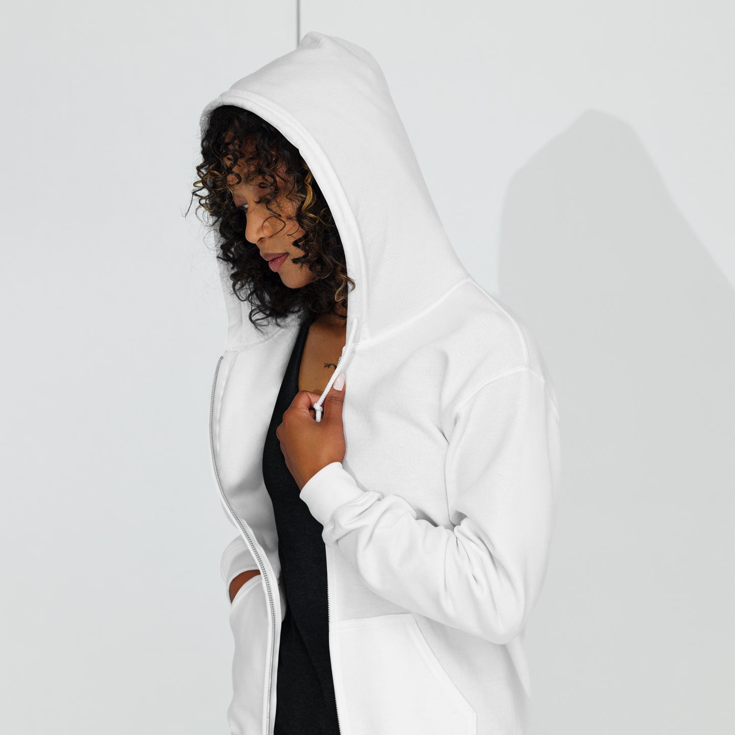 Hoodie, "blåbär inte Benzo"
