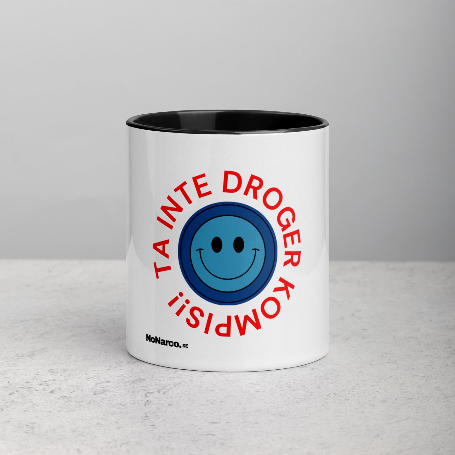Mugg, "Ta inte droger kompis"