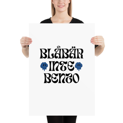 Poster: blåbär inte Benzo