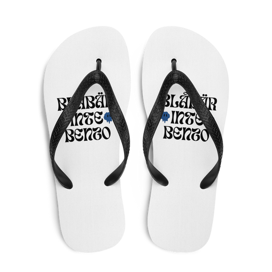 Flip-Flops: blåbär inte Benzo