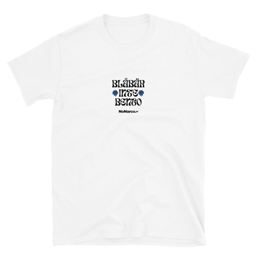 T-shirt, "Blåbär inte Benzo"